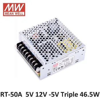 Original Mean Well POWER SOURCE RT-50A 46.5W Triple output +5V/4A +12V/2A -5V/0.5A Meanwell Power Supply UL CE TUV CB CE
Original Mean Well POWER SOURCE RT-50A 46.5W Triple output +5V/4A +12V/2A -5V/0.5A Meanwell Power Supply UL CE TUV CB CE