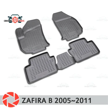 Floor mats for Opel Zafira B 2005~2011 rugs non slip polyurethane dirt protection interior car styling accessories
Floor mats for Opel Zafira B 2005~2011 rugs non slip polyurethane dirt protection interior car styling accessories