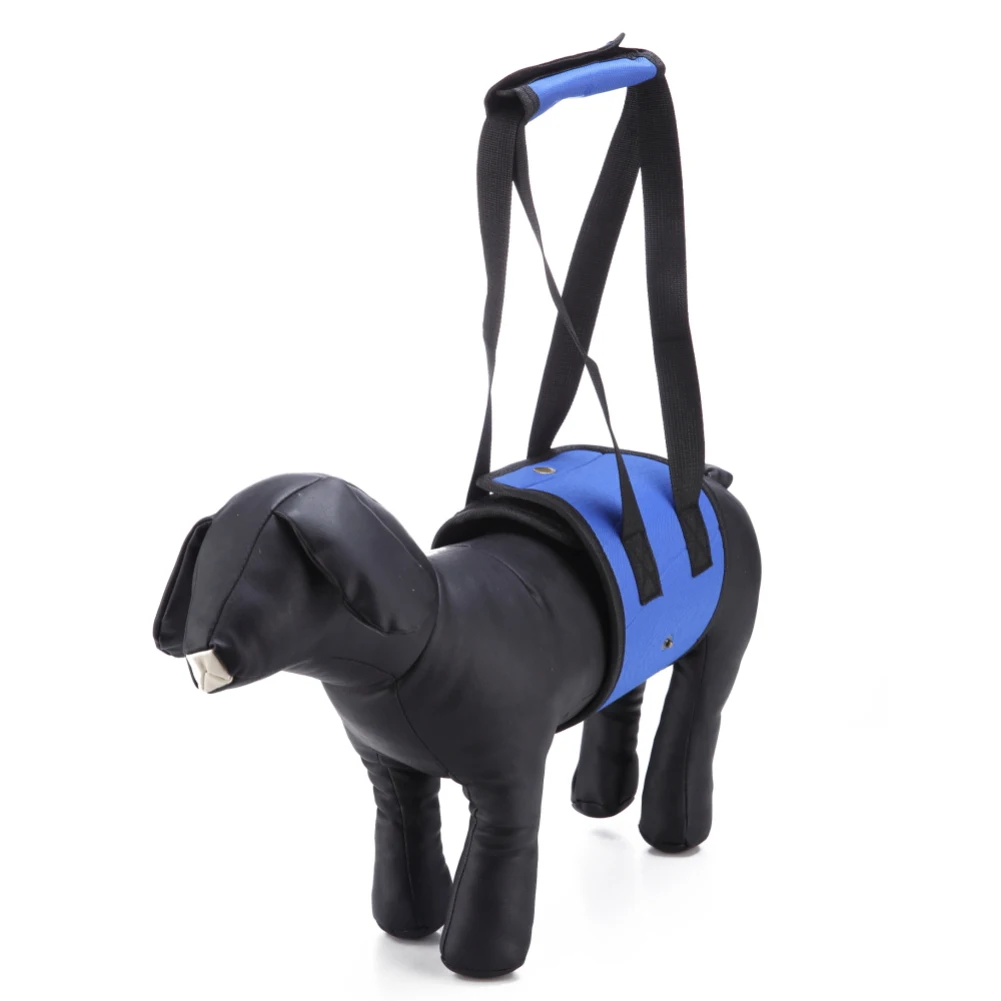Image Dog Lift Support Harness Rehabilitation Assist Sling with Handle for Canine Aid
