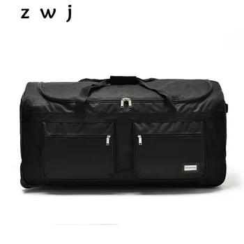 32 40 inch ultralight nylon super large capacity trolley luggage travel bag soft canvas male luggage checked bag
32 40 inch ultralight nylon super large capacity trolley luggage travel bag soft canvas male luggage checked bag