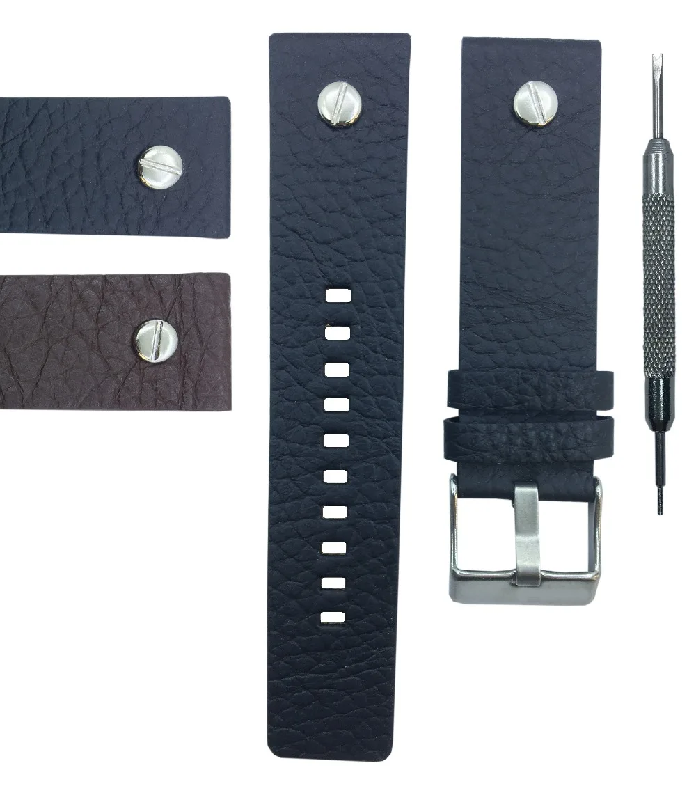 MDNEN Genuine Leather Watch Band Strap 22mm/24mm/26mm/28mm Fits For Diesel DZ1114 - Free Spring Bar Tool
MDNEN Genuine Leather Watch Band Strap 22mm/24mm/26mm/28mm Fits For Diesel DZ1114 - Free Spring Bar Tool