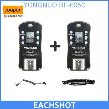 YONGNUO RF-605 RF605C RF 605C RF605 C Wireless Flash Trigger for Canon upgrade version of RF-603II
YONGNUO RF-605 RF605C RF 605C RF605 C Wireless Flash Trigger for Canon upgrade version of RF-603II