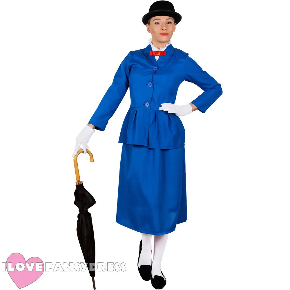 MARY POPPINS LADIES VICTORIAN MAGICAL NANNY MOVIE HALLOWEEN COSTUME BOOK CHARACTER VICTORIAN FANCY DRESS ADULT WOMENS COSPLAY
MARY POPPINS LADIES VICTORIAN MAGICAL NANNY MOVIE HALLOWEEN COSTUME BOOK CHARACTER VICTORIAN FANCY DRESS ADULT WOMENS COSPLAY