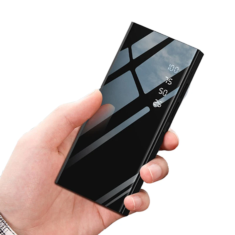 Mirror Powerbank 30000mah 20000mah 10000mAh Power Bank Mobile power bank Dual USB Portable Charger Battery For Xiaomi mi Iphone
Mirror Powerbank 30000mah 20000mah 10000mAh Power Bank Mobile power bank Dual USB Portable Charger Battery For Xiaomi mi Iphone
