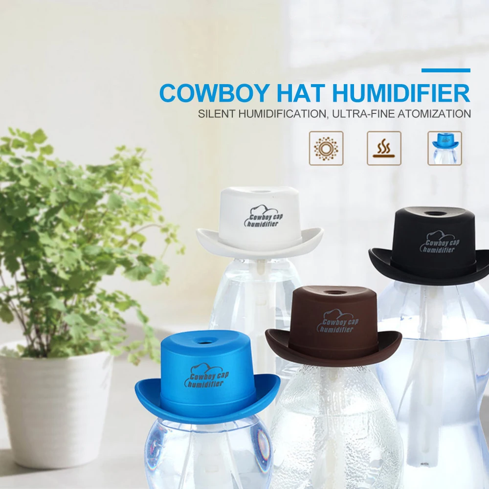 Mini Portable Car USB Humidifier Dropshipping Creative Cowboy Hat Small Bottle Cap Universal Auto Atomizer
Mini Portable Car USB Humidifier Dropshipping Creative Cowboy Hat Small Bottle Cap Universal Auto Atomizer