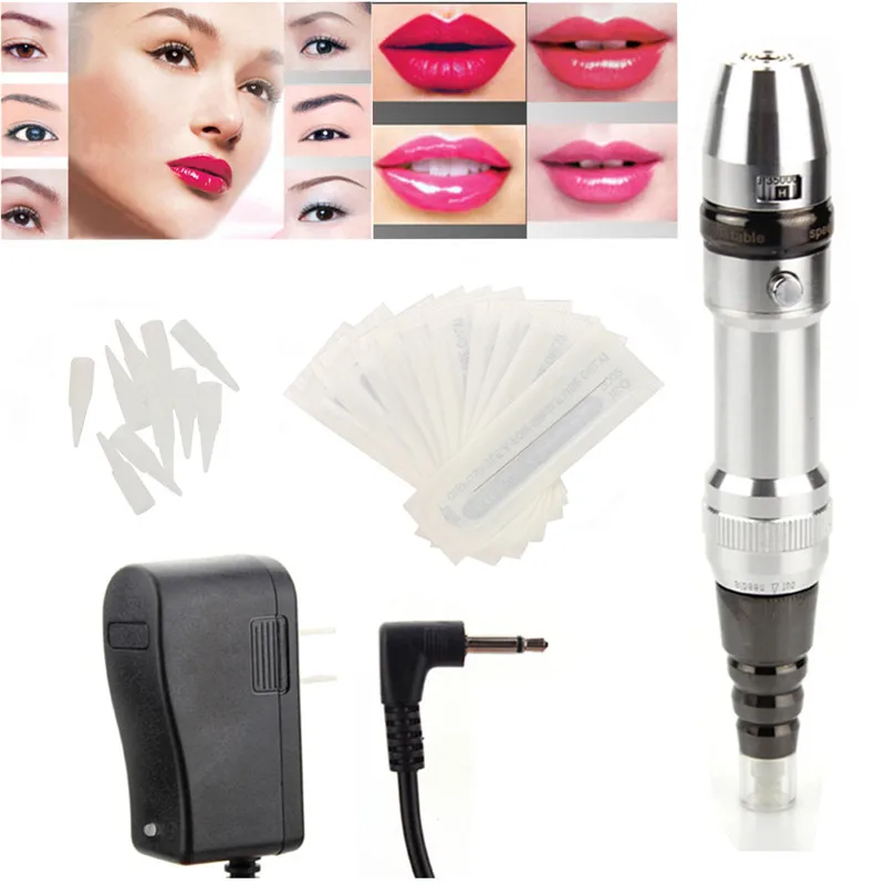 8500r Motor Permanent Makeup Machine Professional 3D Microblade Eyebrow Eyeliner Lip Tattoo Pen Gun Kit With 5 Needles +5 Tips
8500r Motor Permanent Makeup Machine Professional 3D Microblade Eyebrow Eyeliner Lip Tattoo Pen Gun Kit With 5 Needles +5 Tips