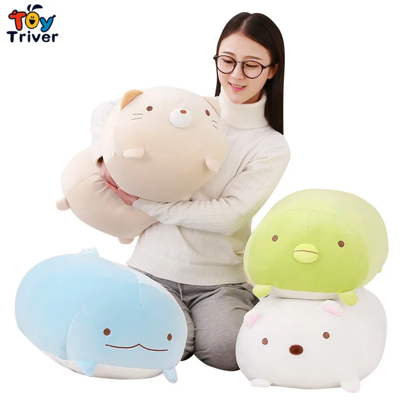 

1pc Japanese Animation Sumikko Gurashi Doll San-X Corner Bio Pillow Cartoon Plush Toy Cat Dinosaur Bear Penguin Birthday Gift