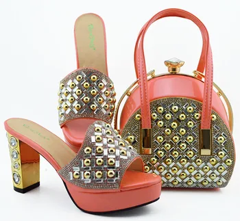 Lovely pink high heel lady shoes and bag matching set for african aso ebi lace dress party high heel shoes bag set 2019 SB8394-8
Lovely pink high heel lady shoes and bag matching set for african aso ebi lace dress party high heel shoes bag set 2019 SB8394-8
