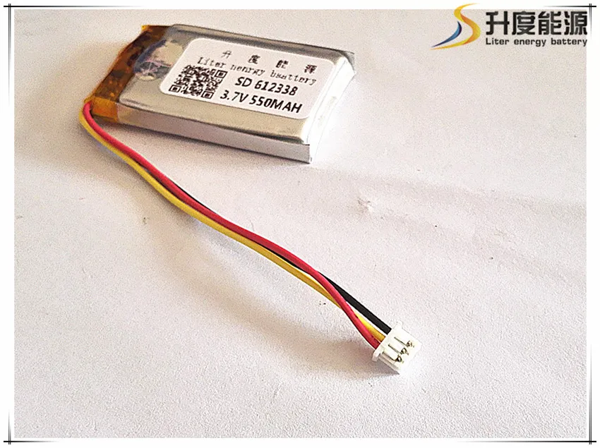 Polymer battery for camera battery 3.7V lithium polymer battery 612338 602338 550mah MP3 MP4 MP5
Polymer battery for camera battery 3.7V lithium polymer battery 612338 602338 550mah MP3 MP4 MP5