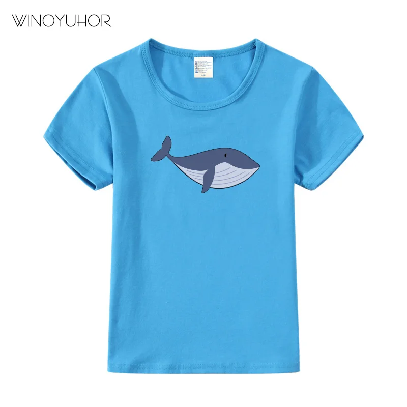 Whale Print T Shirts Kids 2023 New Summer Boys Girls Cute T Shirts Baby Child Cotton Tops Tees Short Sleeve O-neck Clothes
Whale Print T Shirts Kids 2023 New Summer Boys Girls Cute T Shirts Baby Child Cotton Tops Tees Short Sleeve O-neck Clothes