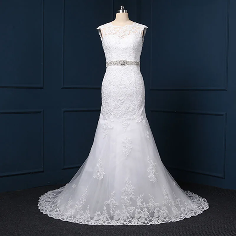 Vestido De Noiva New Arrival 2018 Wedding Dress Sleeveless Lace Appliques Bridal Backless Gown
Vestido De Noiva New Arrival 2018 Wedding Dress Sleeveless Lace Appliques Bridal Backless Gown