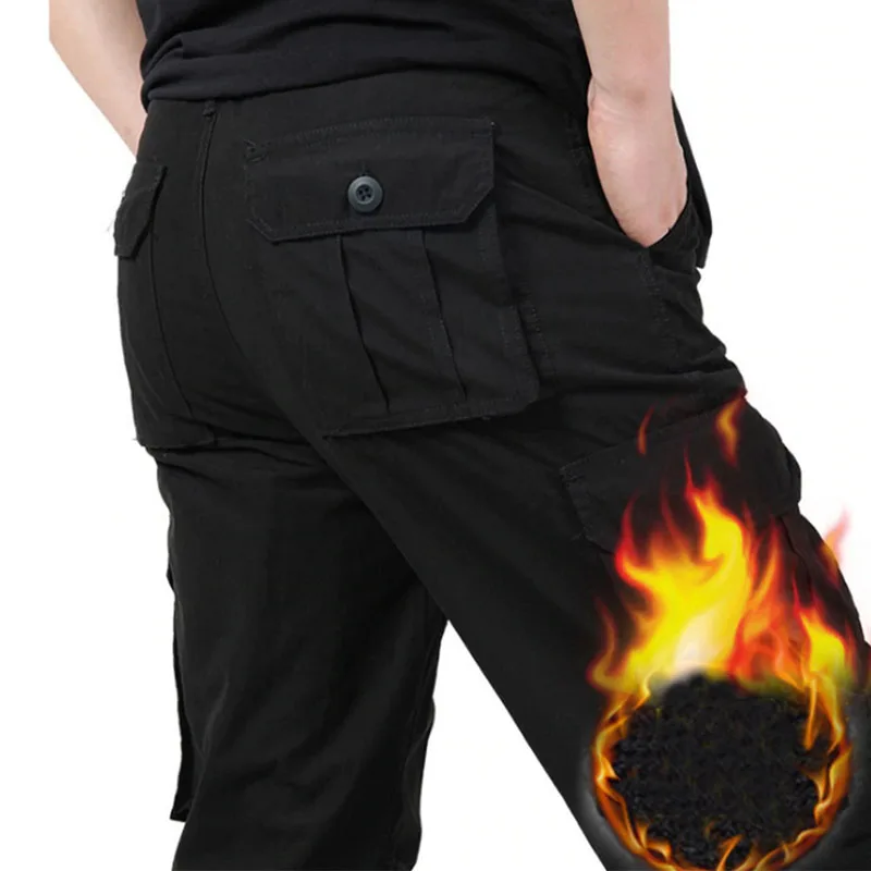 Winter Thicken Cargo Pants Men Warm Straight Working Military Combat Trousers Casual Cotton Multi-pocket Large Size Pants
Winter Thicken Cargo Pants Men Warm Straight Working Military Combat Trousers Casual Cotton Multi-pocket Large Size Pants