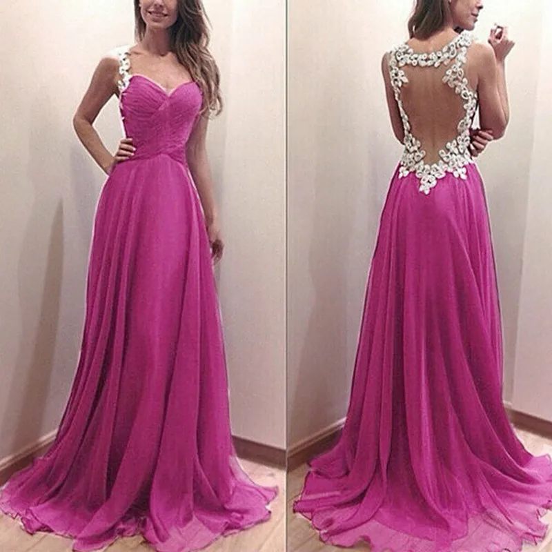 Summer Women Sexy Long Party Dresses 2019 Elegant Strap V Neck Back Casual Perspective Dress Lace Pleated Maxi Dress Vestidos
Summer Women Sexy Long Party Dresses 2019 Elegant Strap V Neck Back Casual Perspective Dress Lace Pleated Maxi Dress Vestidos