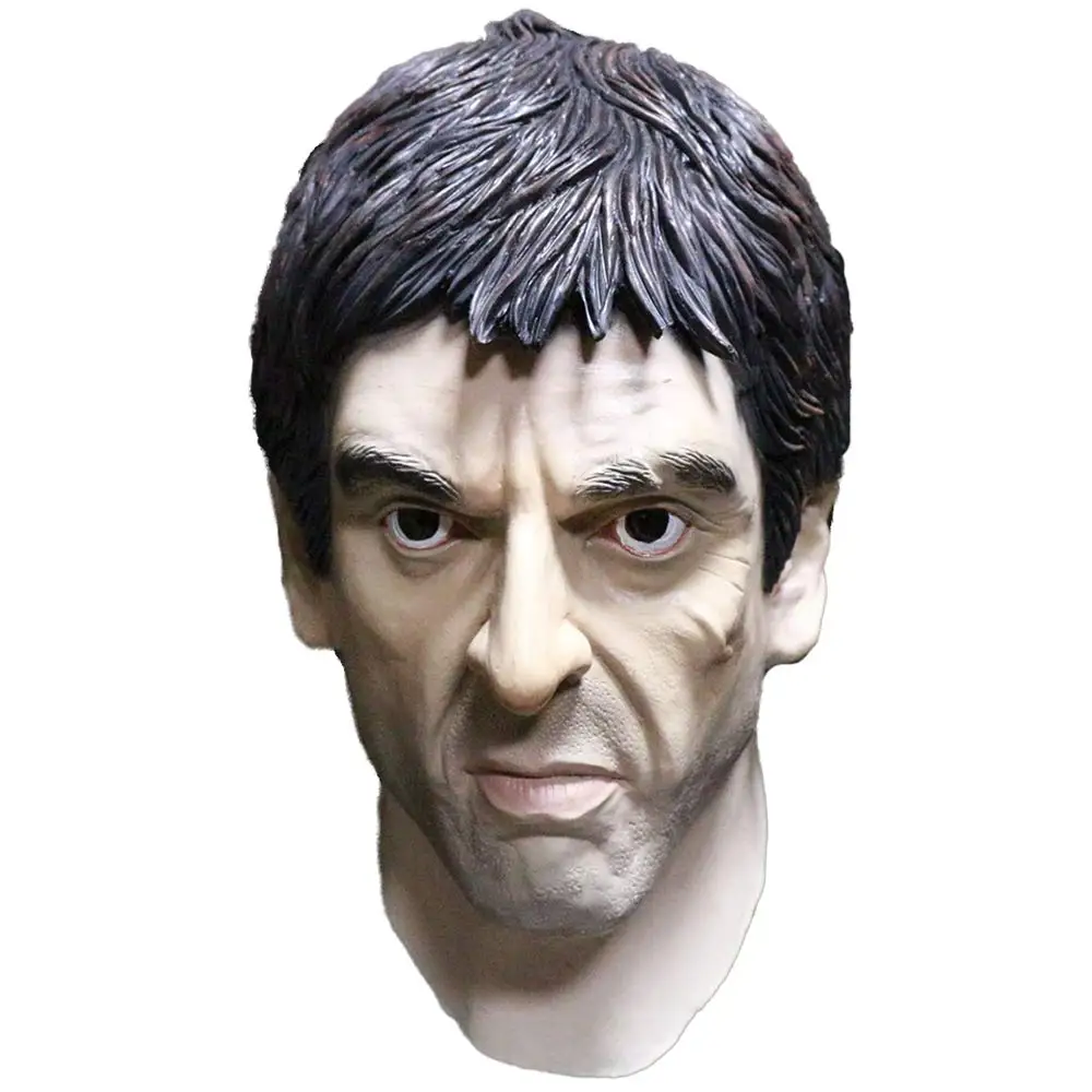 Realistic Male Human Head Latex Mask Strong Man Face Mask Party Cosplay Halloween Costumes
Realistic Male Human Head Latex Mask Strong Man Face Mask Party Cosplay Halloween Costumes