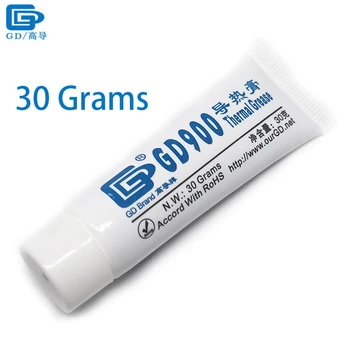 1PCS 30g Gray Nano GD900 Silver Contained Thermal Conductivity Grease Paste Silicone HeatSink Compound 4.8W/M-K For CPU LED
1PCS 30g Gray Nano GD900 Silver Contained Thermal Conductivity Grease Paste Silicone HeatSink Compound 4.8W/M-K For CPU LED