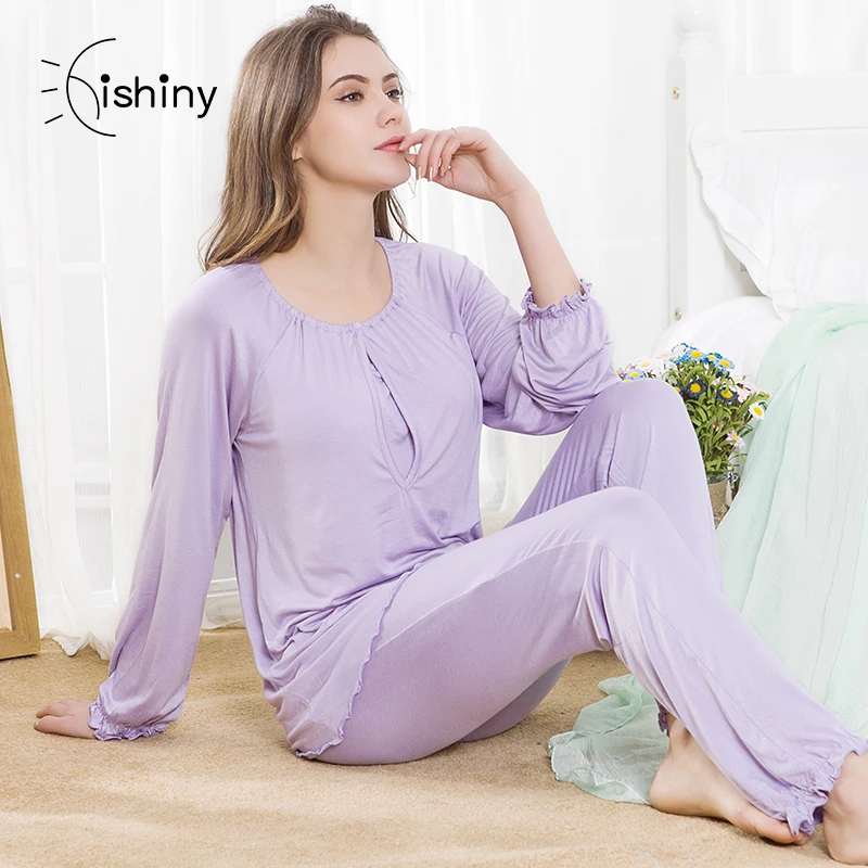2018 Fashion Autumn and Winter Pregnancy Maternity Clothes Maternity Tops trousers suit Breastfeeding nighty for Pregnant Women
2018 Fashion Autumn and Winter Pregnancy Maternity Clothes Maternity Tops trousers suit Breastfeeding nighty for Pregnant Women
