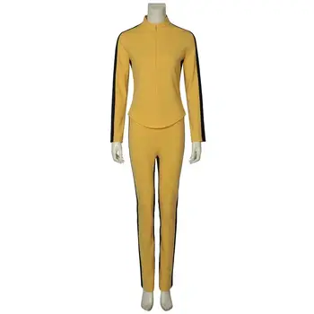 Kill Bill Costume The Bride Cosplay Jumpsuit Yellow Jacket Fearful Killer Fancy Uniforn Adult Women Halloween Party Outfit Suit
Kill Bill Costume The Bride Cosplay Jumpsuit Yellow Jacket Fearful Killer Fancy Uniforn Adult Women Halloween Party Outfit Suit