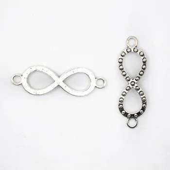 5 units antique silver infinite pendant for bracelet charms jewelry finding suppliers D-3-374
5 units antique silver infinite pendant for bracelet charms jewelry finding suppliers D-3-374