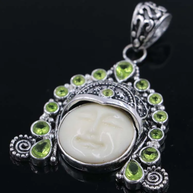 SheCrow52x25mm Special Big 12.7g Moon Goddess Black Onxy Face Amethyst Gift For Girls Silver Pendant
SheCrow52x25mm Special Big 12.7g Moon Goddess Black Onxy Face Amethyst Gift For Girls Silver Pendant