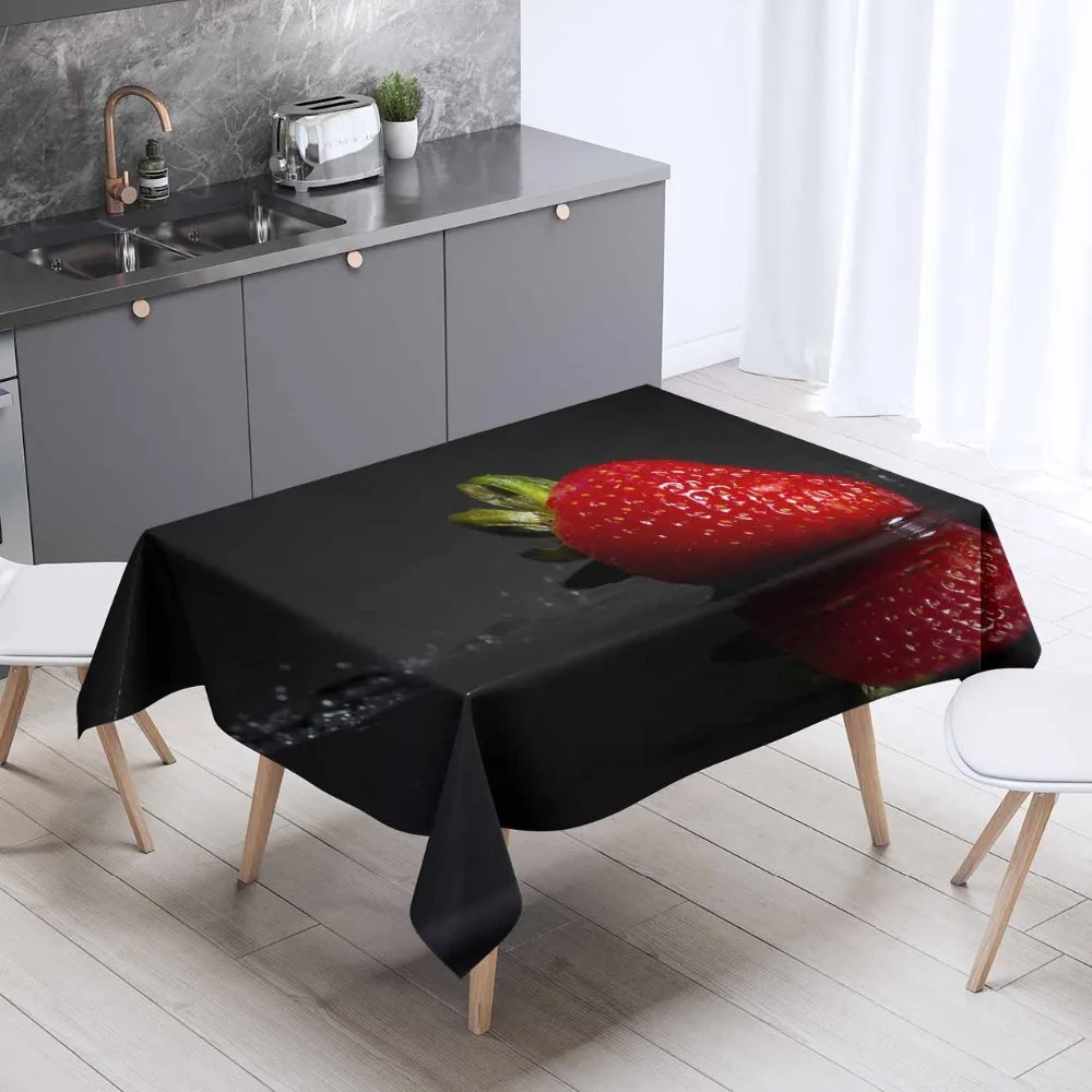 Моющаяся толстая квадратная кухонная скатерть с 3d рисунком в черном и красном цвете
Моющаяся толстая квадратная кухонная скатерть с 3d рисунком в черном и красном цвете