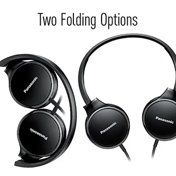 Panasonic Premium Sound Over-the-Ear Stereo Headphones RP-HF300M-W with Integrated Mic and Controller, Travel-Fold Design, Metal
Panasonic Premium Sound Over-the-Ear Stereo Headphones RP-HF300M-W with Integrated Mic and Controller, Travel-Fold Design, Metal