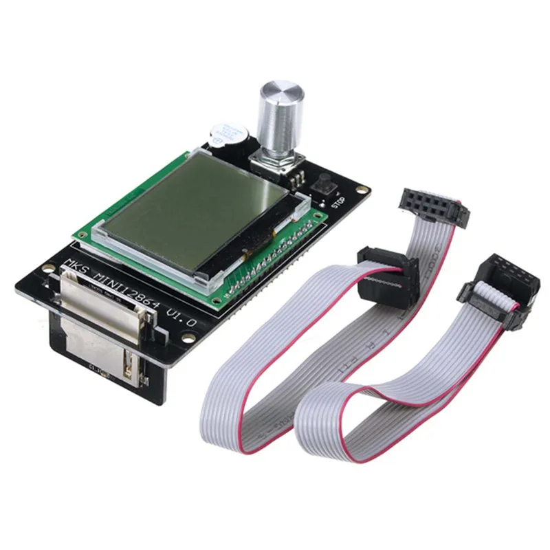 MKS Mini 12864LCD Controller Stand Inserted SD Card 3D Printer Parts Smart Controller Display For Marlin 3D Printer
MKS Mini 12864LCD Controller Stand Inserted SD Card 3D Printer Parts Smart Controller Display For Marlin 3D Printer