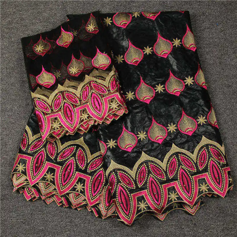2018 African Design Damask Shadda Bazin Guinea Embroidered Brocade Lace Fabric Set With 2 Yards French Lace 40
2018 African Design Damask Shadda Bazin Guinea Embroidered Brocade Lace Fabric Set With 2 Yards French Lace 40