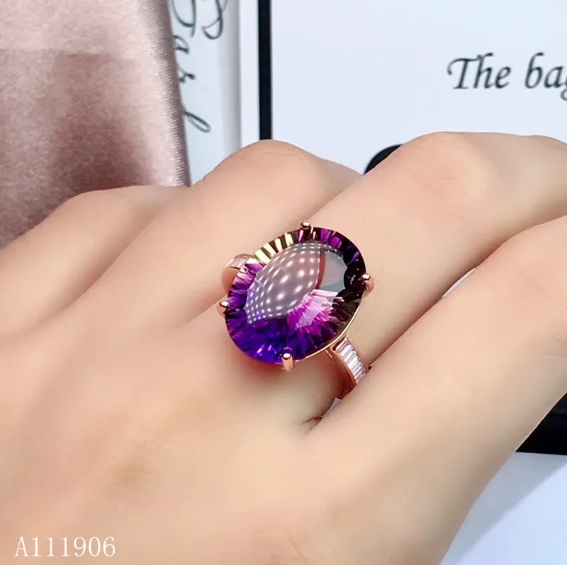 KJJEAXCMY boutique jewelry 925 sterling silver inlaid gemstone amethyst female ring
KJJEAXCMY boutique jewelry 925 sterling silver inlaid gemstone amethyst female ring