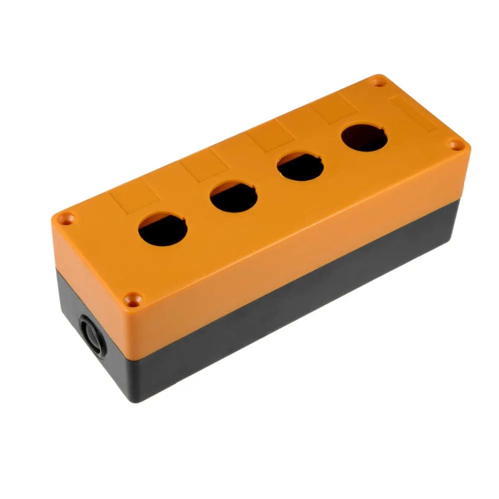 UXCELL Push Button Switch Control Station Box 22mm 2/3/4 Button Hole Waterproof Yellow And Black For Electronic Projects
UXCELL Push Button Switch Control Station Box 22mm 2/3/4 Button Hole Waterproof Yellow And Black For Electronic Projects