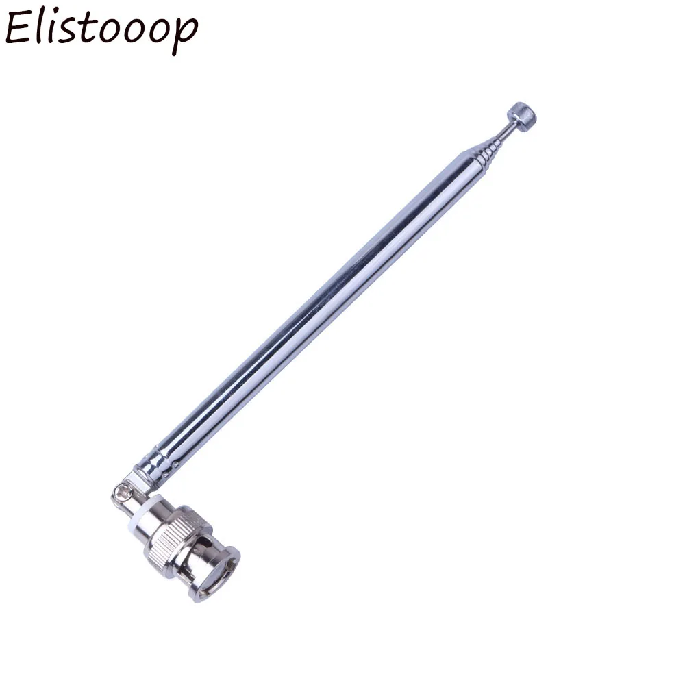 Elistooop 45cm Telescopic Extendable Antenna with BNC Connector Portable FM Radio Scanner VHF UHF TV Antennas
Elistooop 45cm Telescopic Extendable Antenna with BNC Connector Portable FM Radio Scanner VHF UHF TV Antennas