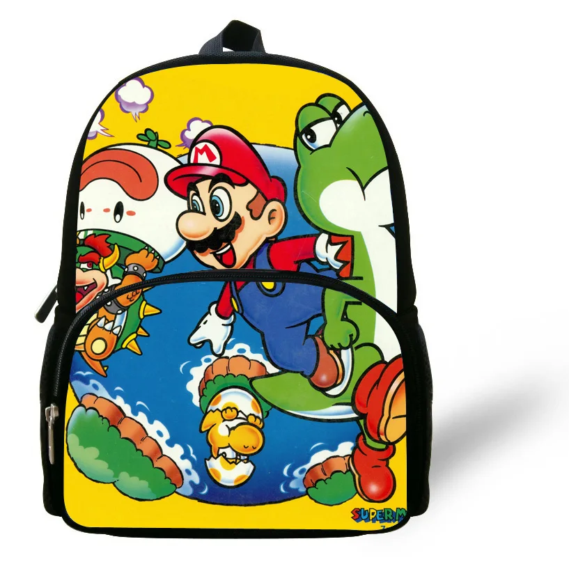 12-inch Mini Cartoon Super Mario Backpack Kids School Bags For Boys Age 1-6 Backpack Children Bag For Girls Mochila Infantil
12-inch Mini Cartoon Super Mario Backpack Kids School Bags For Boys Age 1-6 Backpack Children Bag For Girls Mochila Infantil