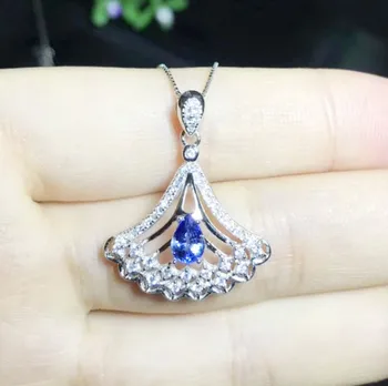 Tanzanite necklace pendant Free shipping Natural real tanzanite 925 sterling silver 0.45ct gemstone Fine jewelry #T18071911
Tanzanite necklace pendant Free shipping Natural real tanzanite 925 sterling silver 0.45ct gemstone Fine jewelry #T18071911