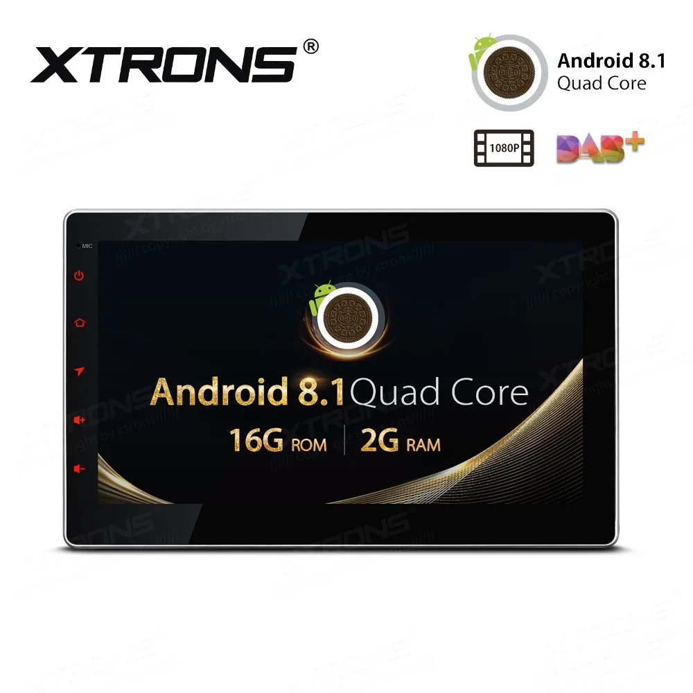 XTRONS Universal 10.1" Head Unit Android 8.1 Car Multimedia Player Radio Stereos 1080P Video Steering wheel GPS RCA OBD NO DVD
XTRONS Universal 10.1" Head Unit Android 8.1 Car Multimedia Player Radio Stereos 1080P Video Steering wheel GPS RCA OBD NO DVD