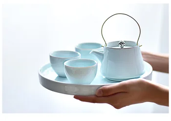 Jingdezhen China antique Kung Fu teapot teacup tea set Japanese household ceramic tea cup decoration ceremony porcelain kettle
Jingdezhen China antique Kung Fu teapot teacup tea set Japanese household ceramic tea cup decoration ceremony porcelain kettle