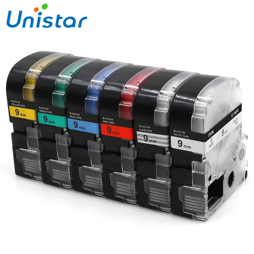 6pcs/Lot Combo Set for Epson/King Jim Printer Label Tapes ST9K SC9B SC9R SC9G SC9Y ST9K Ribbons 9mm*8m for LW-300 LW-400 LC-3WB
6pcs/Lot Combo Set for Epson/King Jim Printer Label Tapes ST9K SC9B SC9R SC9G SC9Y ST9K Ribbons 9mm*8m for LW-300 LW-400 LC-3WB