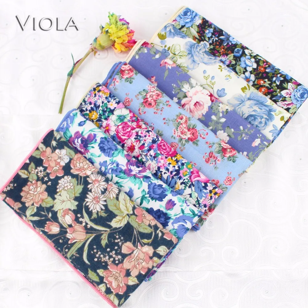 Chic Floral Printed Brisk Soft Handkerchief 100% Cotton Women&Men Hankie Wedding Pocket Square Adult Gift Accessory High Quality
Chic Floral Printed Brisk Soft Handkerchief 100% Cotton Women&Men Hankie Wedding Pocket Square Adult Gift Accessory High Quality