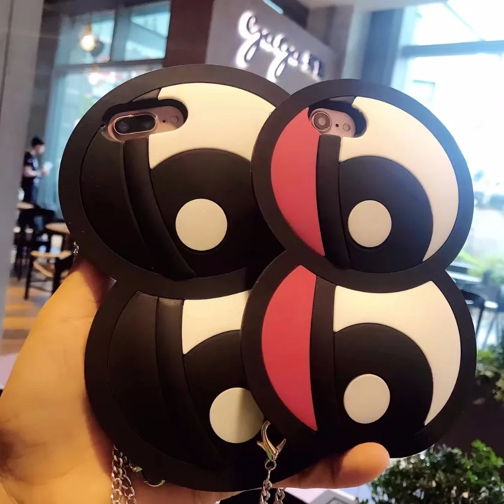 Hot New Phone Cases Cover for iPhone 6 6s 6Plus 6s Plus 7 7Plus with Strap Cute Big Eyes Soft Silicone Back Case
Hot New Phone Cases Cover for iPhone 6 6s 6Plus 6s Plus 7 7Plus with Strap Cute Big Eyes Soft Silicone Back Case