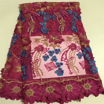 French Net Lace Fabric 2018 Latest african guipure lace fabric with embroidery mesh tulle red cord beads lace fabric A968-2
French Net Lace Fabric 2018 Latest african guipure lace fabric with embroidery mesh tulle red cord beads lace fabric A968-2
