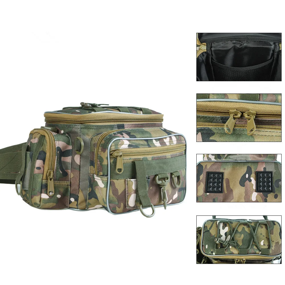 Multifunctional Fishing Tackle Bag Large Capacity Lure Fishing Tackle Pack Outdoor Shoulder Bags 34x17x16cm
Multifunctional Fishing Tackle Bag Large Capacity Lure Fishing Tackle Pack Outdoor Shoulder Bags 34x17x16cm