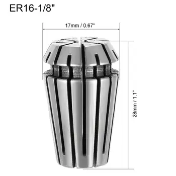 Uxcell High Quality ER16 1-3MM Spring Collet Set CNC Workholding Engraving&Milling Lathe Chucks Tool Holder New
Uxcell High Quality ER16 1-3MM Spring Collet Set CNC Workholding Engraving&Milling Lathe Chucks Tool Holder New