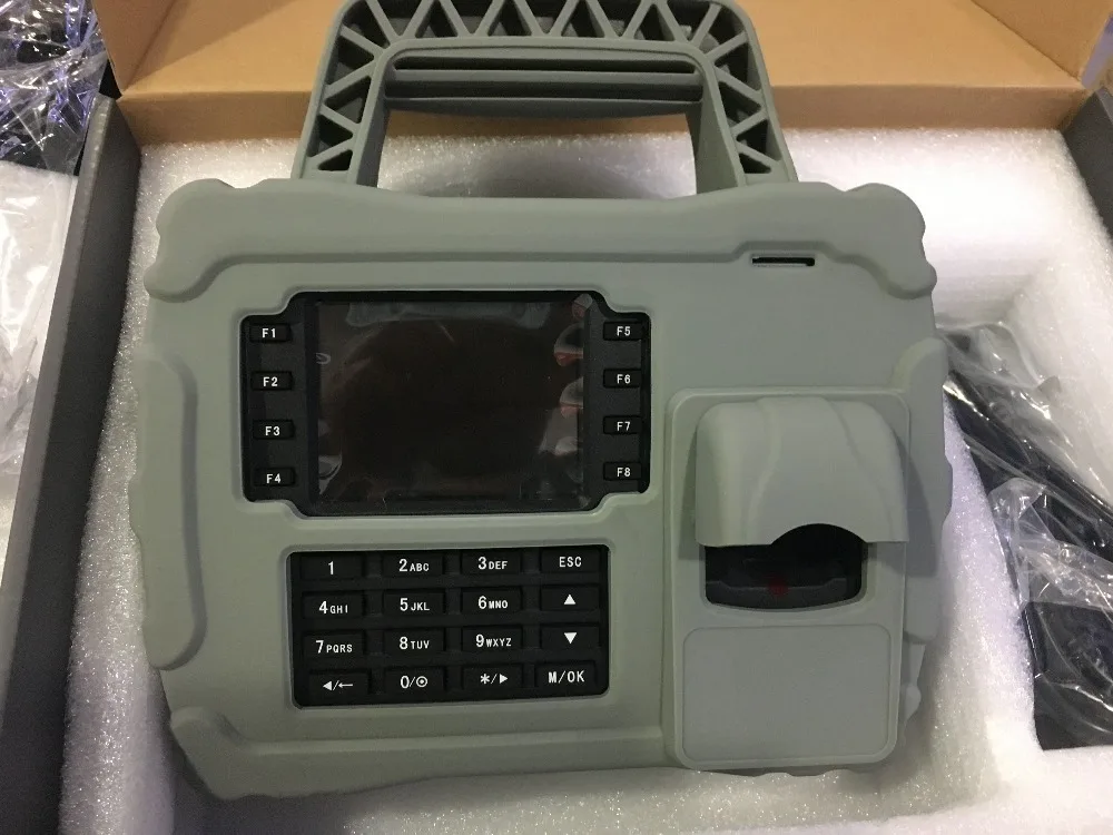 Good quality 5000 users built in battery S922 biometric waterproof fingerprint time attendance ZKTECO
Good quality 5000 users built in battery S922 biometric waterproof fingerprint time attendance ZKTECO