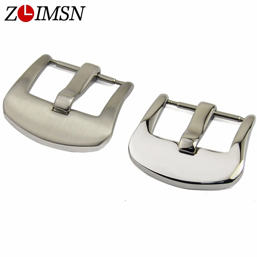 ZLIMSN Watch Belt Buckle Silver Solid Stainless Steel Watchbands Watch Band Clasp Pin Belt Buckles Brushed Polished
ZLIMSN Watch Belt Buckle Silver Solid Stainless Steel Watchbands Watch Band Clasp Pin Belt Buckles Brushed Polished