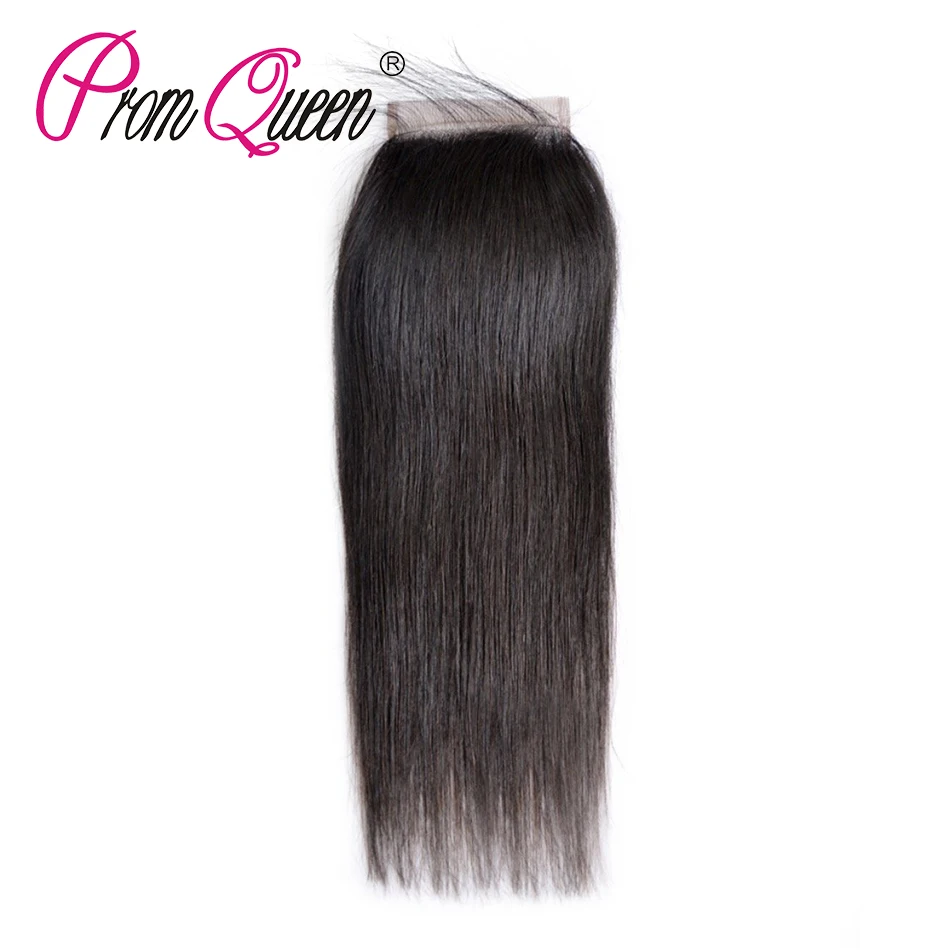 Prom Queen Cheap Top Lace Closure 4x4 Human Hair Closure Straight Bleached Knots With Baby Hair
Prom Queen Cheap Top Lace Closure 4x4 Human Hair Closure Straight Bleached Knots With Baby Hair