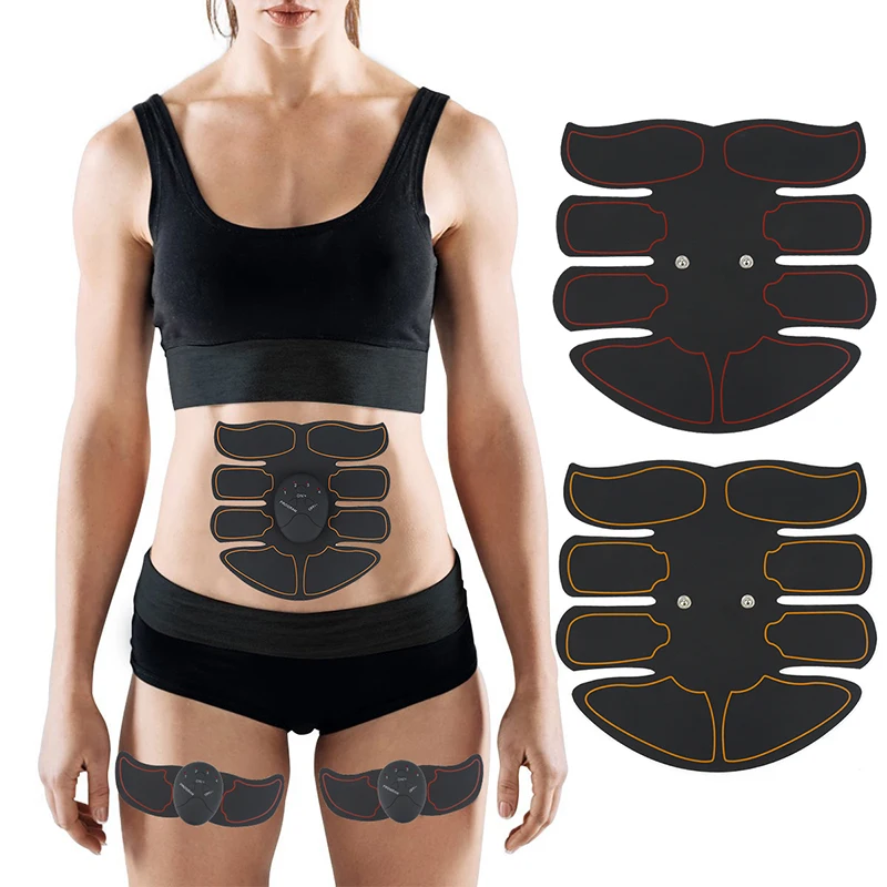 2018 Muscle Massager Training Body Shape Fit Set ABS Six Pad Abdominal electric muscle stimulator Massage Sticker Abdominalizer
2018 Muscle Massager Training Body Shape Fit Set ABS Six Pad Abdominal electric muscle stimulator Massage Sticker Abdominalizer