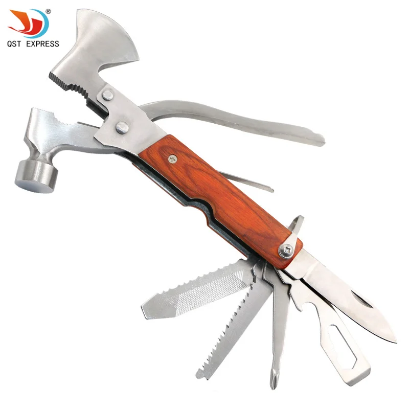 QSTEXPRESS Multi-function Tool Stainless Steel Auto Emergency Kit Tool With Safety Hammer
QSTEXPRESS Multi-function Tool Stainless Steel Auto Emergency Kit Tool With Safety Hammer