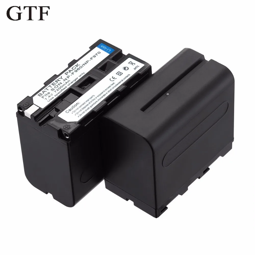 Аккумуляторная батарея GTF Np-f970 / F960 для F950 F750 F550 F570 F330 MC1500C 190 P 198 HD1000C | Электроника