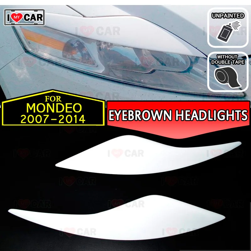 For Ford Mondeo 2007-2014 eyebrows headlights eyelids car styling trim stickers cover brows eyelids trims tuning decoration
For Ford Mondeo 2007-2014 eyebrows headlights eyelids car styling trim stickers cover brows eyelids trims tuning decoration