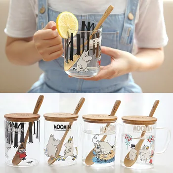 Moomin Finland Fairy Tale Muumien Mug Muumi Shot Glass With Wood Lid Spoon Healthy Hot Milk Water Breakfast Drinkware Cartoon
Moomin Finland Fairy Tale Muumien Mug Muumi Shot Glass With Wood Lid Spoon Healthy Hot Milk Water Breakfast Drinkware Cartoon