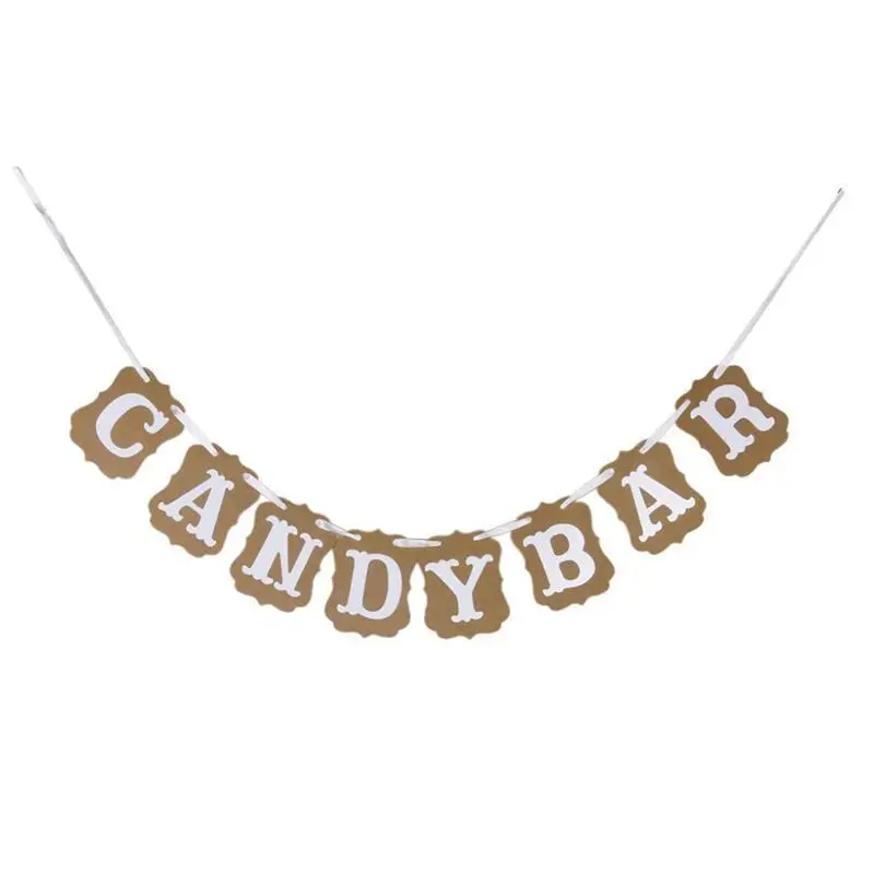 CANDY BAR Cardboard Paper Garlands Bunting Balloon Decorate Accessory Wedding Party Banner Room Door Decoration Toy
CANDY BAR Cardboard Paper Garlands Bunting Balloon Decorate Accessory Wedding Party Banner Room Door Decoration Toy