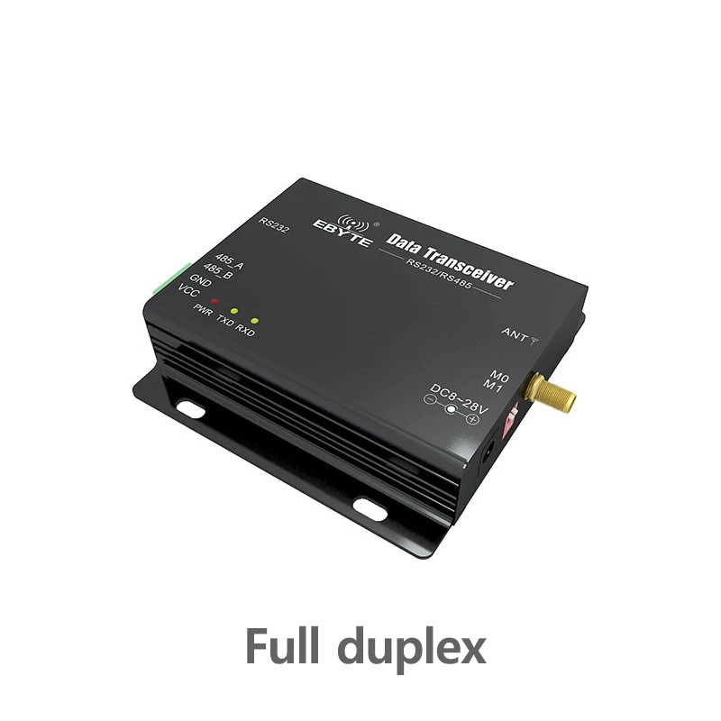 Full Duplex RS485 RS232 Wireless uhf Module E62-DTU-433D30 RF Transceiver 433MHz DTU Modem Long Range Wireless IoT Transceiver
Full Duplex RS485 RS232 Wireless uhf Module E62-DTU-433D30 RF Transceiver 433MHz DTU Modem Long Range Wireless IoT Transceiver
